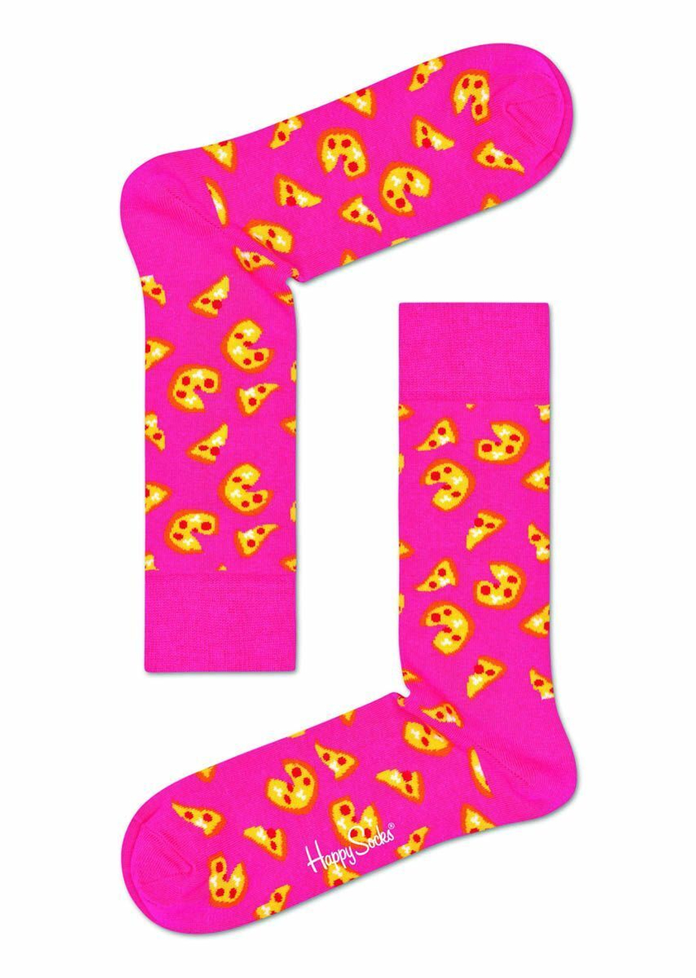 Носки унисекс Pizza Sock с кусочками пиццы (Размер: 25) (Цвет: зеленый)