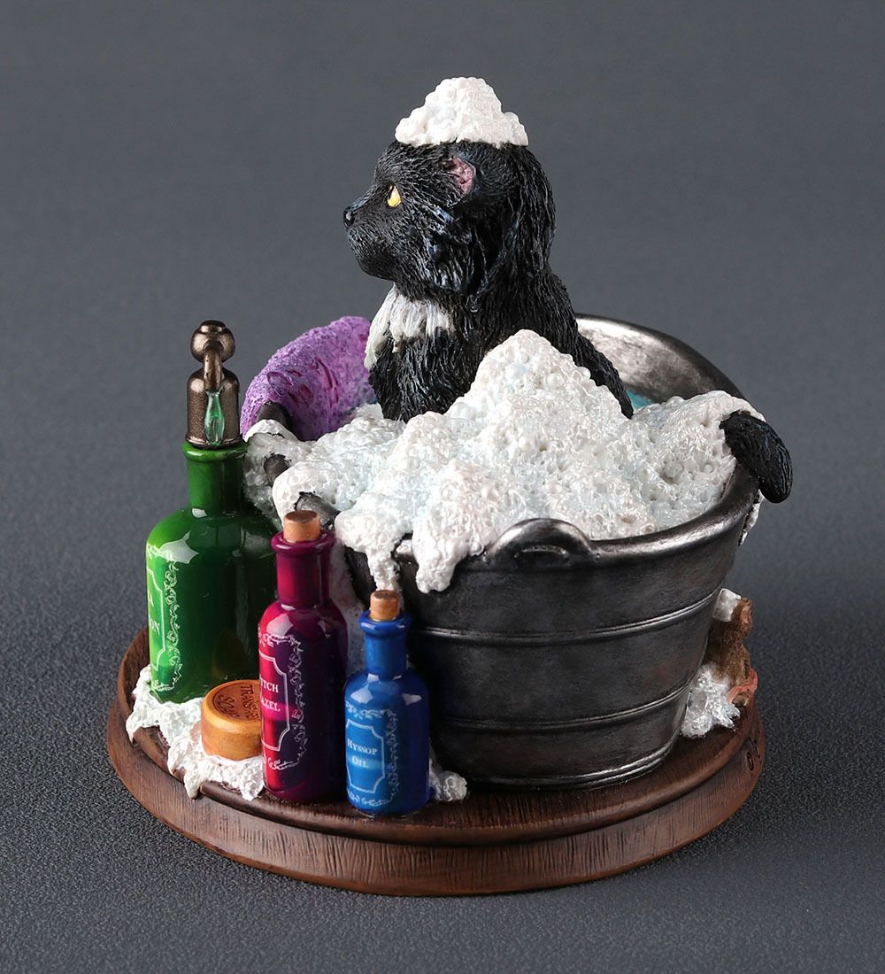 Veronese WS-1357 Статуэтка «Кот - Банный час» (Лиза Паркер)