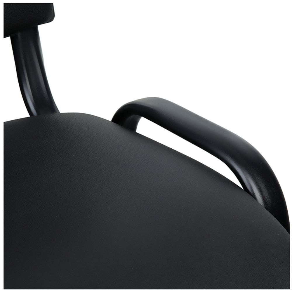 УЦЕНКА-Стул Helmi HL-F01 "Изо", каркас черный, обивка кожзам черный