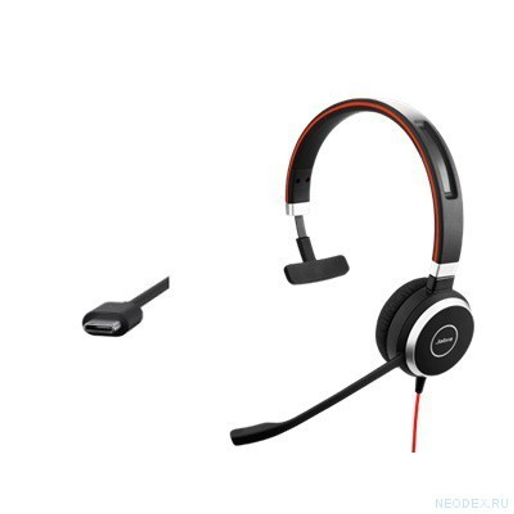 Jabra Evolve 40 Mono UC проводная гарнитура USB-C ( 6393-829-289 )