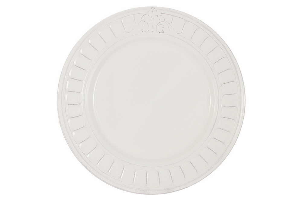 Тарелка обеденная Venice белая Matceramica