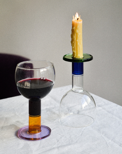 Бокал Wine Candle Glass