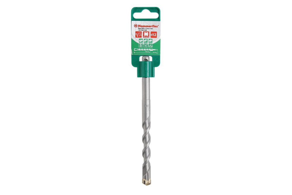 Бур Hammer Flex 201-324 SDS+ Cross-тип  12Х 160/100