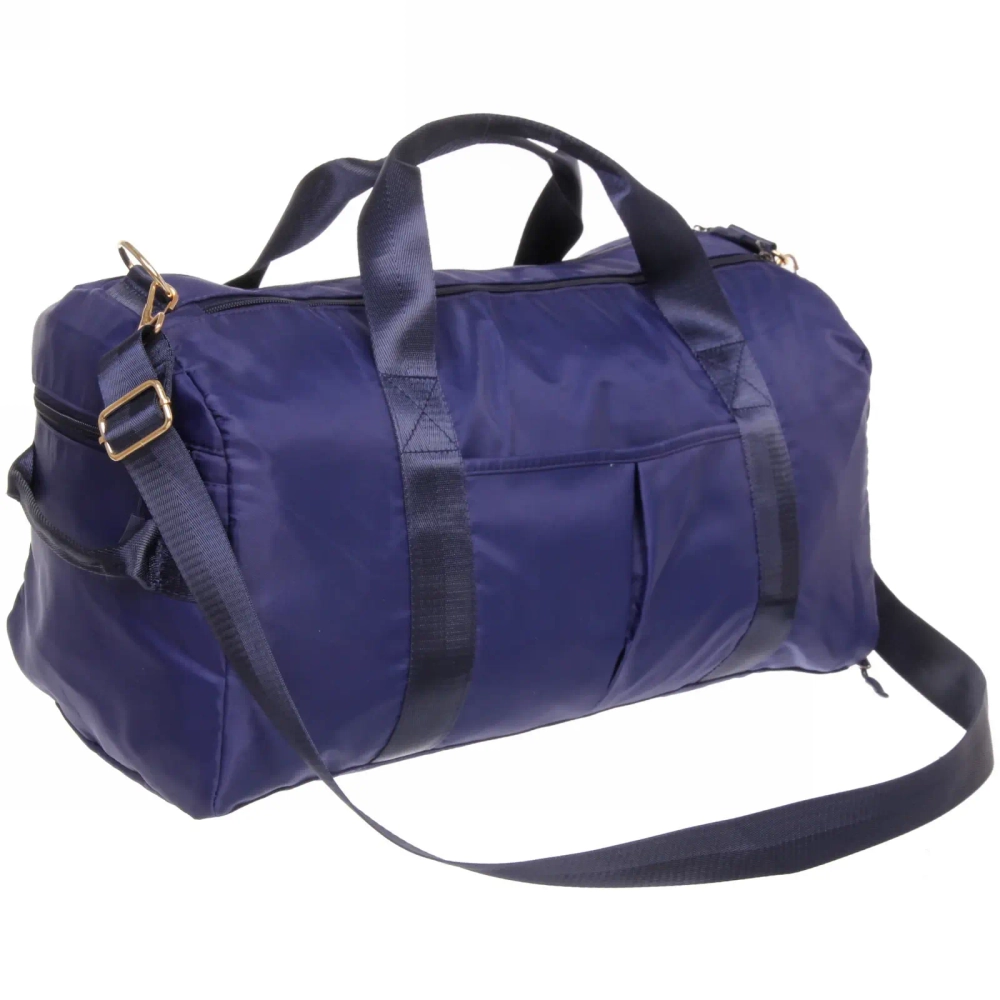 Сумка спортивная «Sport Today»,водонепроницаемый отдел + 2 кармана+отдел под обувь, цвет синий, 42*24*18 см