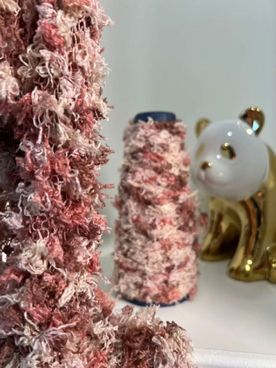 Пряжа Единорог UNICORN мультиколор с шишибриками 50 g