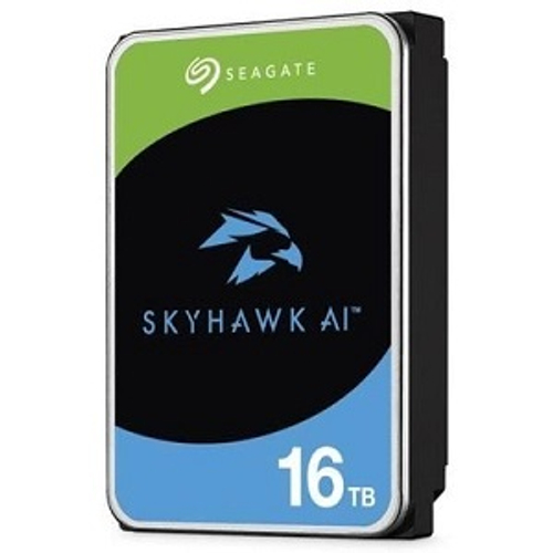 Жесткий диск HDD 16Tb Seagate, SATA-III, 256Mb, 7200rpm, SkyHawk AI Surveillance (ST16000VE002)