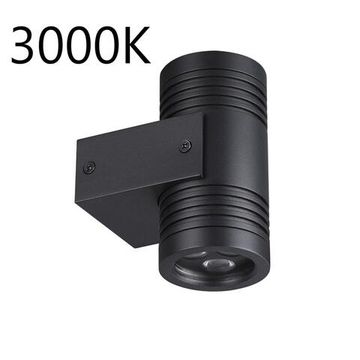 6648/12WL3 NATURE ODL25 687 черный/металл Фасадный светильник IP67 LED 12W 3000K 30° AC85-265V STIMA