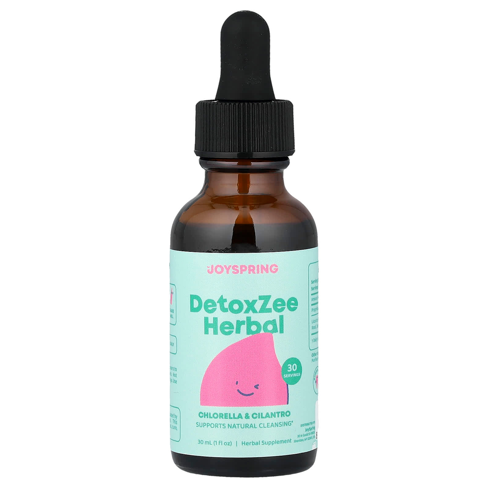 JoySpring, DetoxZee Herbal, 30 мл (1 жидк. Унция)