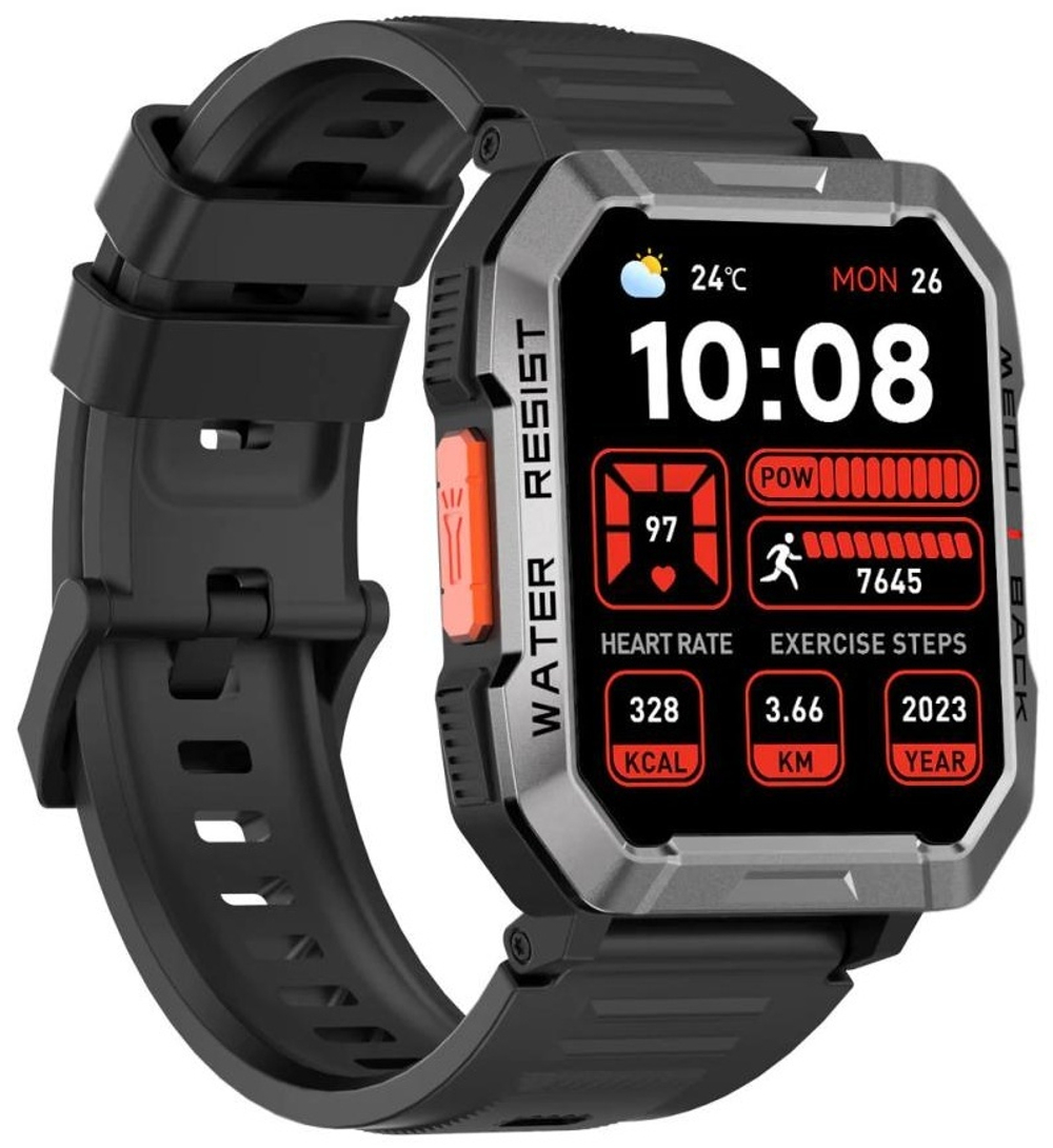 Смарт-часы Blackview W60 45 мм черный-черный