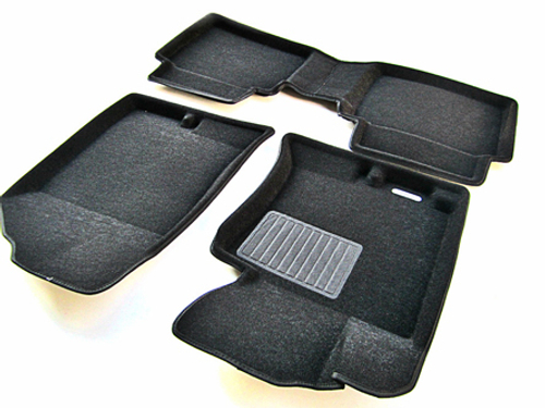 Коврики салона для KIA Optima (2011-2015) / HYUNDAI Sonata YF (2010-2016) / Grandeur (2011-2016) / i40 (2011-2016) Euromat 3D Business черные. Арт.