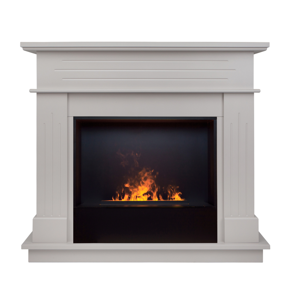 Каминокомплект Real Flame Regent 26 BG с очагом 3D Cassette 630 Black Panel