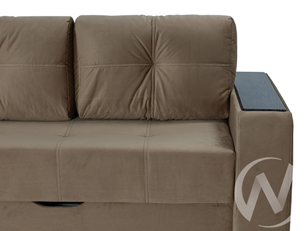 Диван прямой Спинер (МД) GROUND 03 (коричневый)
