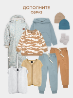 Свитшот оверсайз Mjölk Песчаные узоры