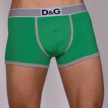 Мужские трусы боксеры зеленые D&G Green Boxer