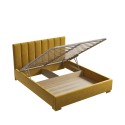 Кровать 160х200, Беатрис желтый