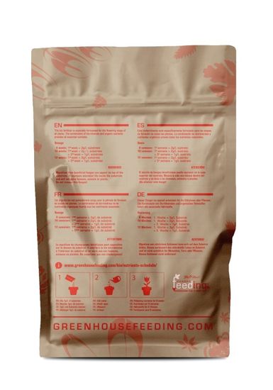 Удобрение органическое для стадии цветения Green House Powder Feeding BioBloom 1 кг