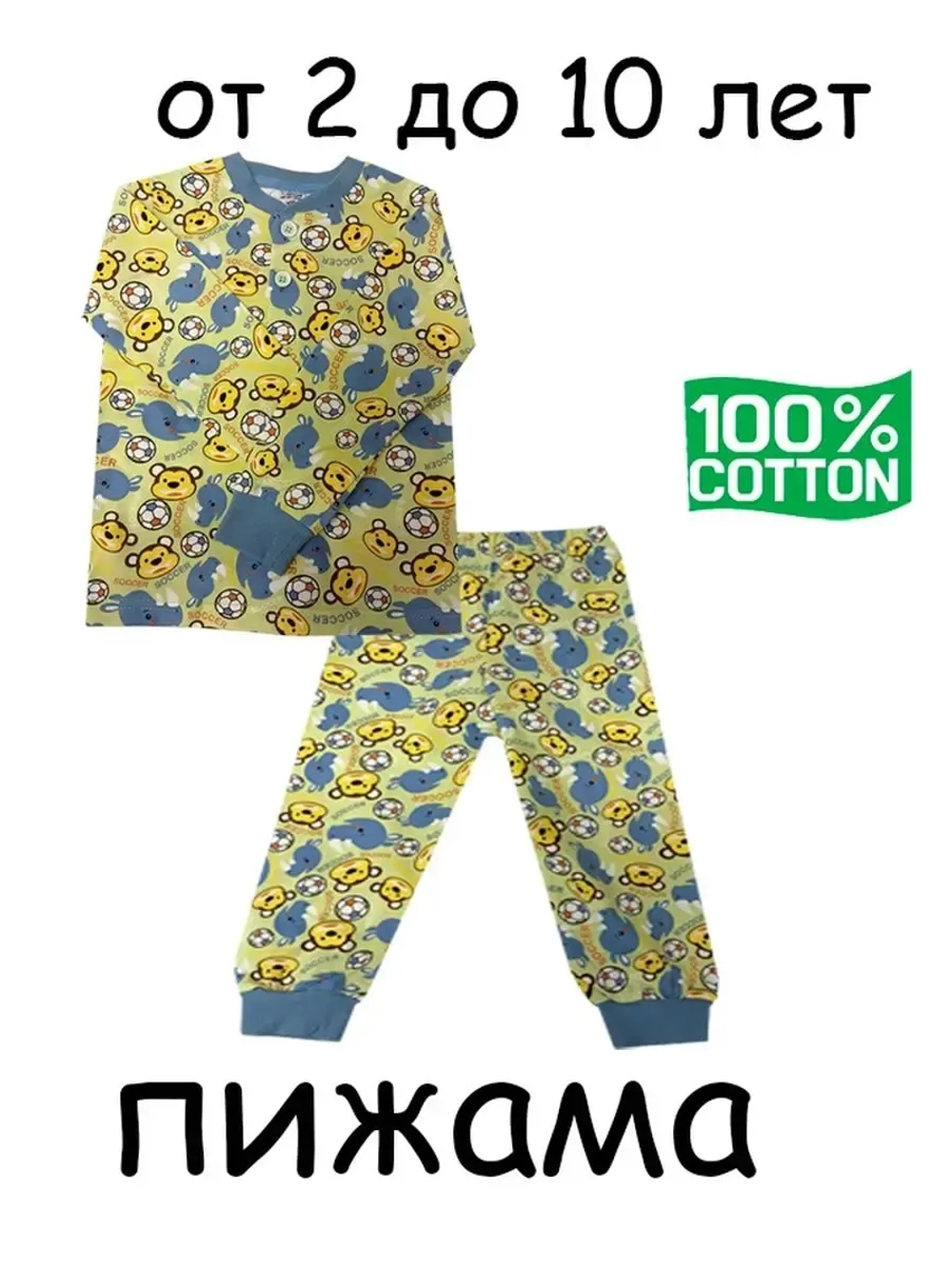 Пижама детская.мальчик.1 шт