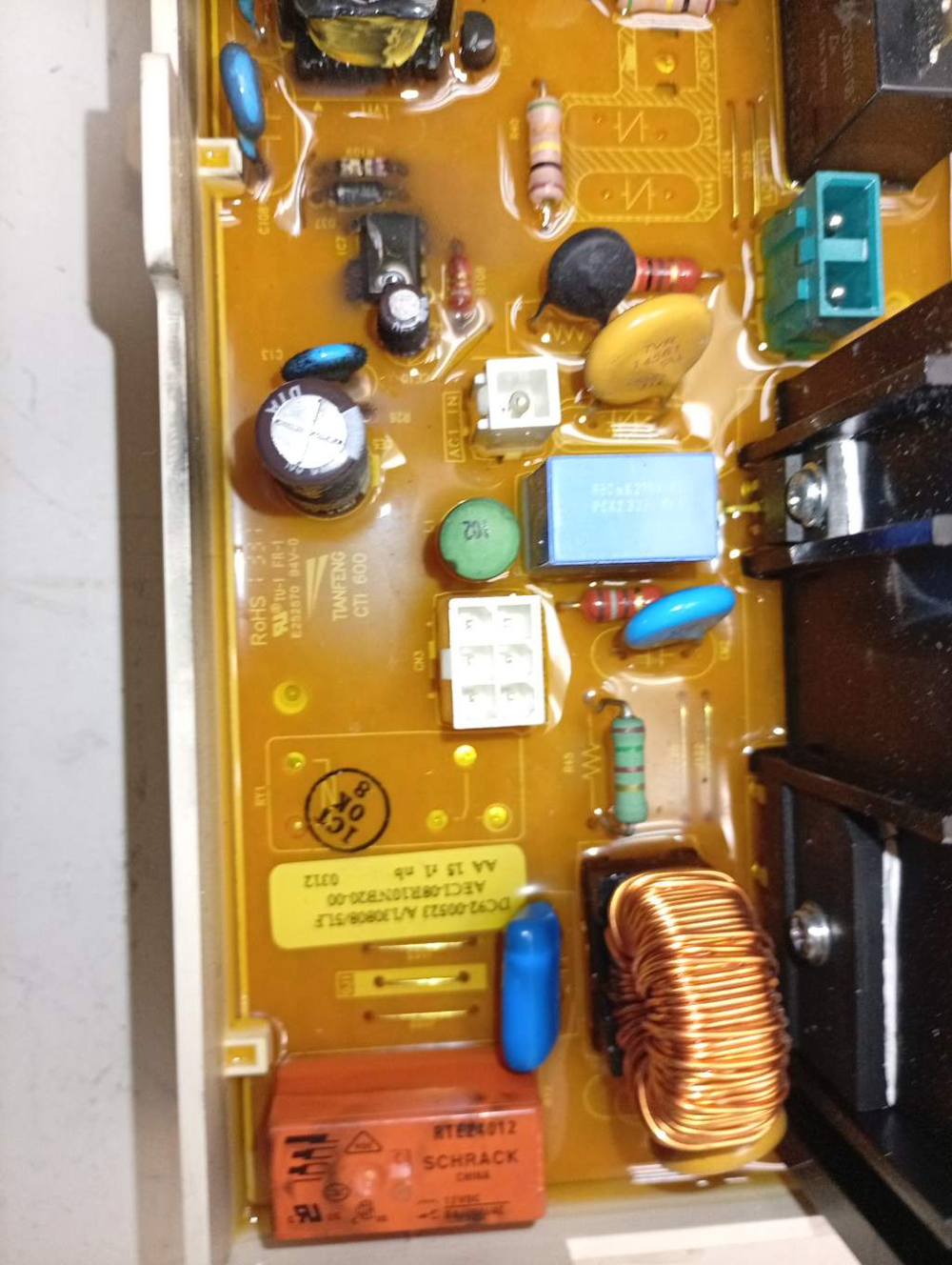 WF8590NMW9DYLP кт26 Электронный модуль для стиральной машины Samsung DC92-00523A б/у