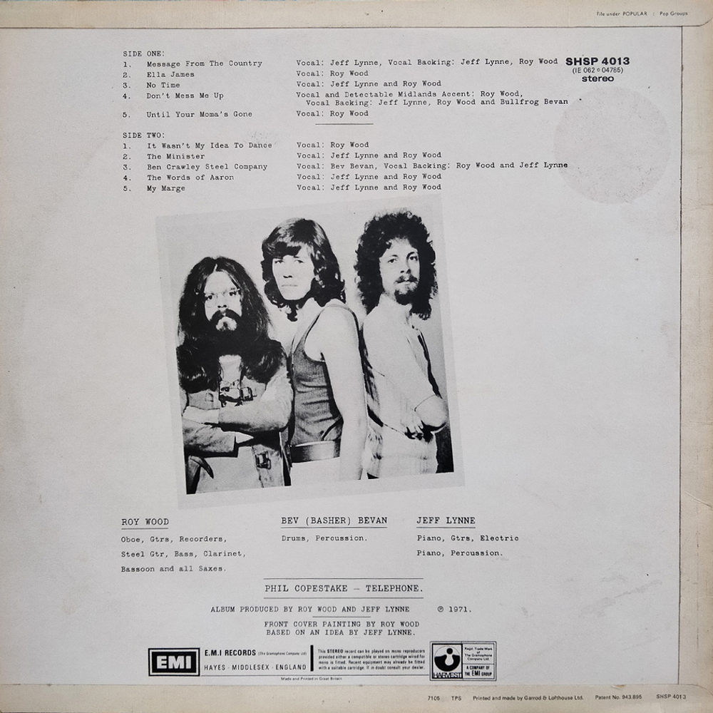 The Move / Message From The Country (LP)