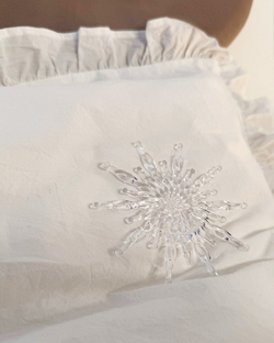 Вареный хлопок Ванильный снег