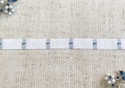 Размерники жаккардовые Тафта L, ш. 1,2х3,2 см в рулоне 350 шт.