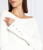 свитер Twinset Actitude - белый(222AP3013)