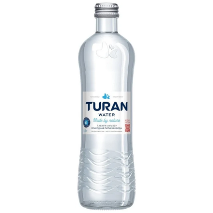 Минеральная вода Turan стекло не газированная 0,5 л