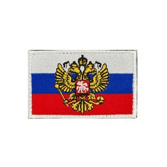 Патч "Флаг России, с гербом"