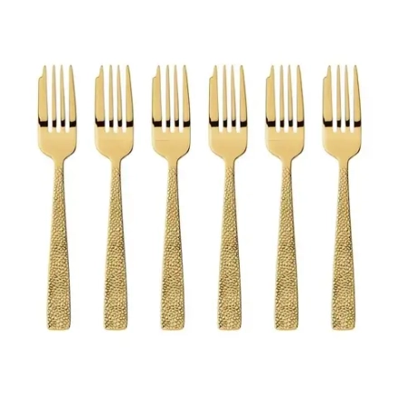 Sambonet Набор из 6 вилок Siena PVD Gold
