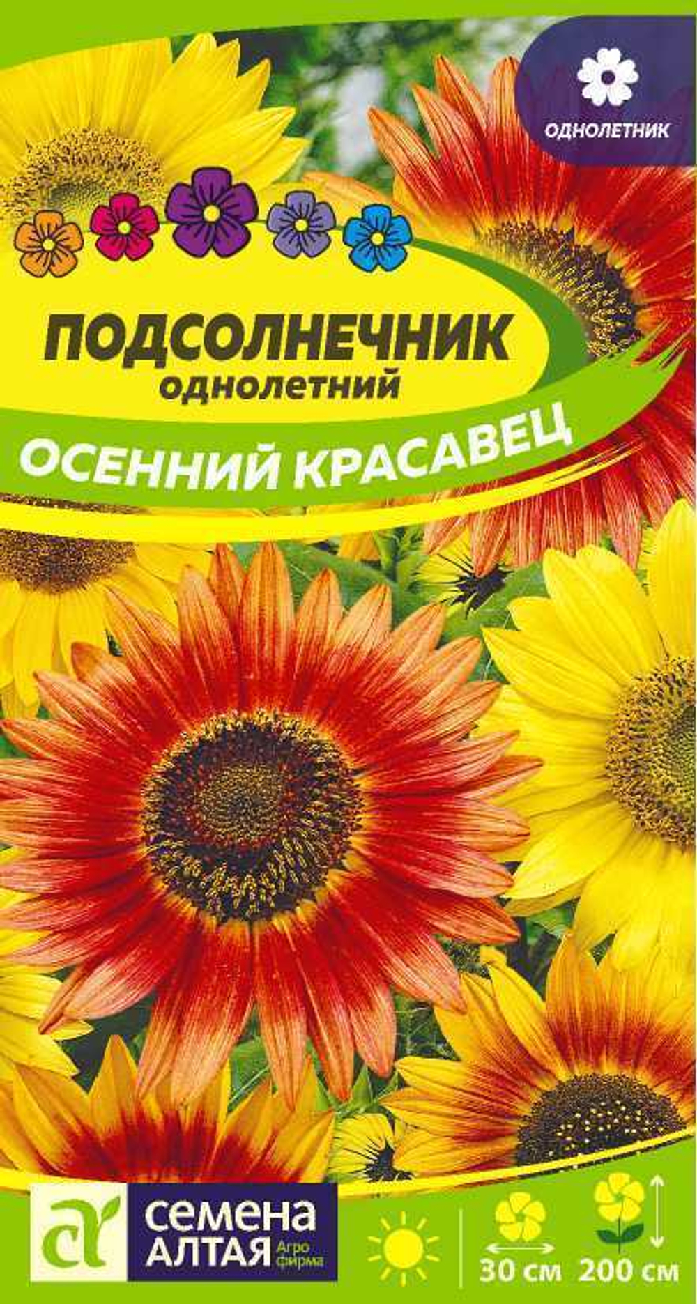 Подсолнечник однолетний Осенний красавец