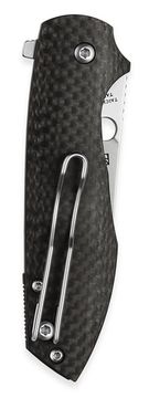 Складной нож Spyderco Positron C195CFP c клинком из стали CPM-S30V, рукоять карбон