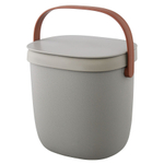 Контейнер для пищевых отходов foody, 3,5 л, серый