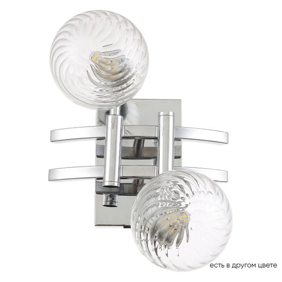 Бра Crystal Lux Luxury AP2 Chrome