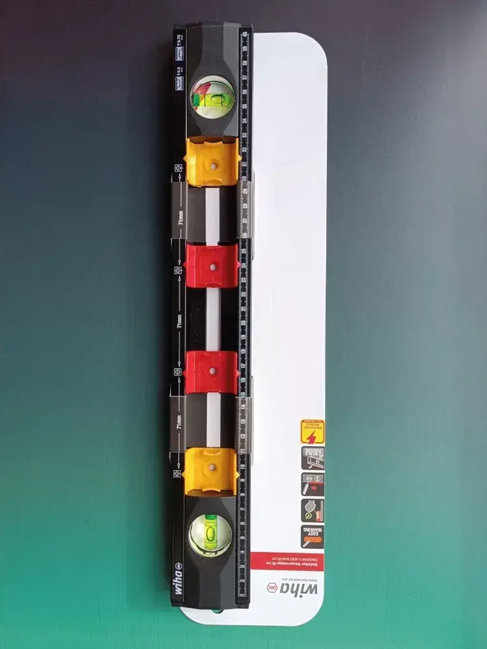 Wiha Уровень строительный Рамный 40 см, глазков: 2, 330 г