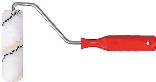 Валик-Мини Микрофибра Сине-желтой пол. 100мм, d15, d6  ворс 9мм  Black Edition/906-6110