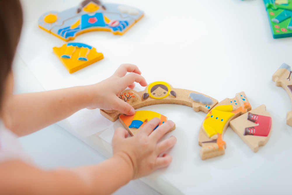Деревянный пазл Plan Toys «Времена года»