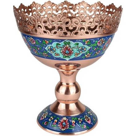 Медная ваза конфетница в персидском стиле Arahonar 16565494 ручная роспись Иран