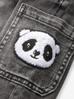 Джинсы карго для мальчика Next 610-316, Черный