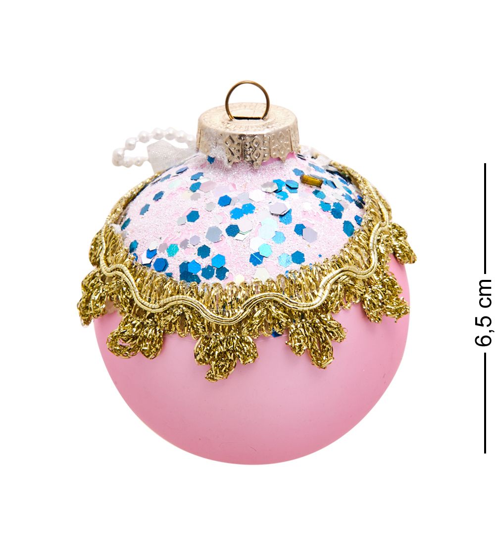 НФШ-1402 Ел. украшение Шар «Мрежка» 65 мм