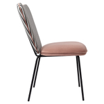 Стул pompadour, велюр, пыльная роза