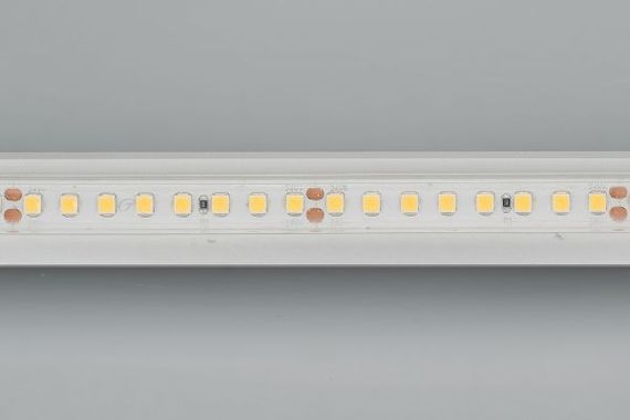 Светодиодная влагозащищенная лента Arlight 12W/m 160LED/m 2835SMD теплый белый 50M 024560(2)