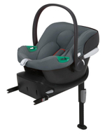 Коляска Carrello Alfa CRL-6522 2025 Cybex Aton B2 i-Size Steel Grey 3 в 1 Denim Blue