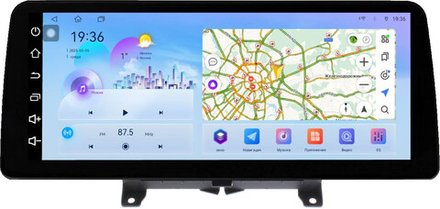 Магнитола для Range Rover Sport 1 2005-2009 - FarCar монитор 12.3" 2K QLED на Android 14, TS10, CarPlay, 4G SIM-слот