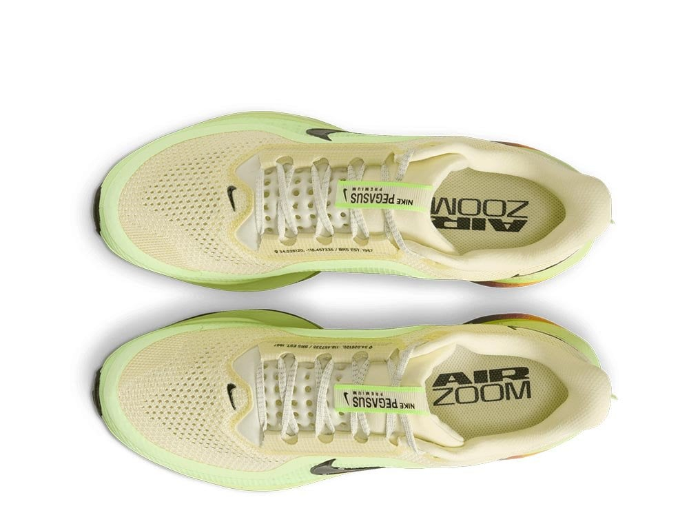 Кроссовки для бега мужские Nike Pegasus Premium M Лимонково-оранжевые