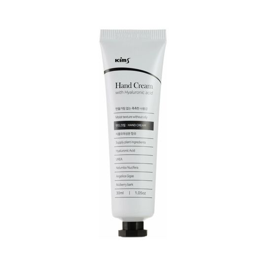 Kims Hand Cream With Hyaluronic Acid Крем для рук с гиалуроновой кислотой, 30 мл