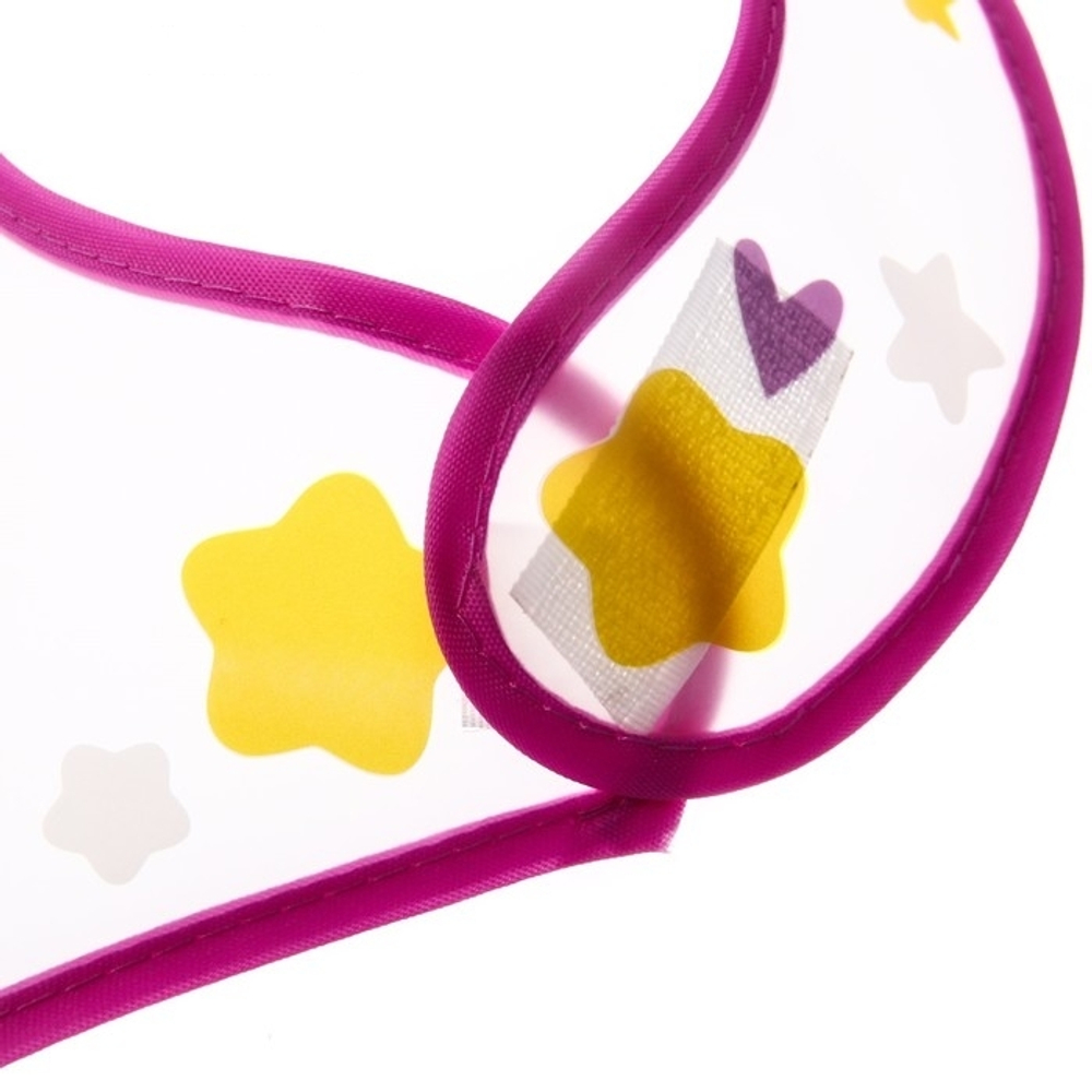 Нагрудник непромокаемый «Доченька», с карманом, на липучке, цвет МИКС  4136442