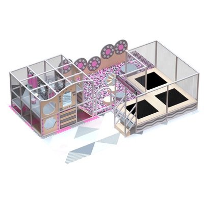 Детский игровой лабиринт «Мир лапок» 60 м²