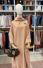 Ткань костюмная (Италия) 49% шерсть мериноса 51% хлопок ш 140см отрез 1,7 м