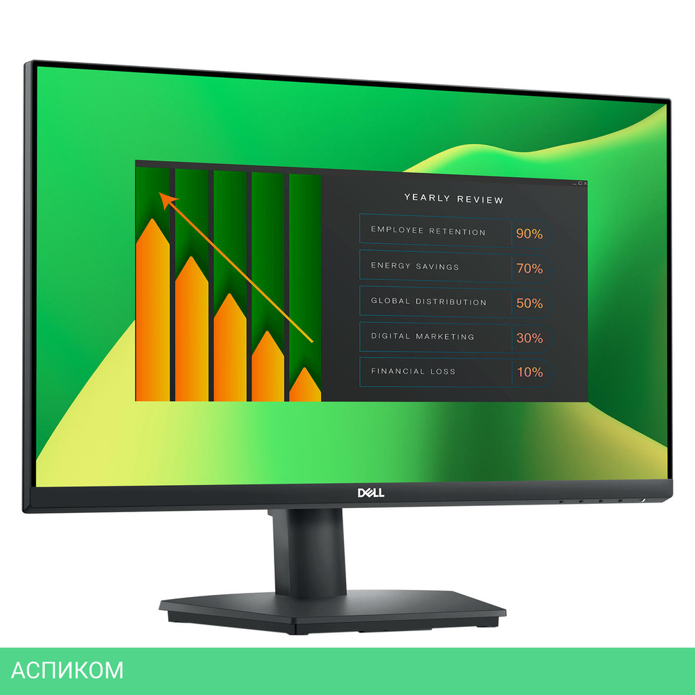 Монитор Dell P2725HE черный