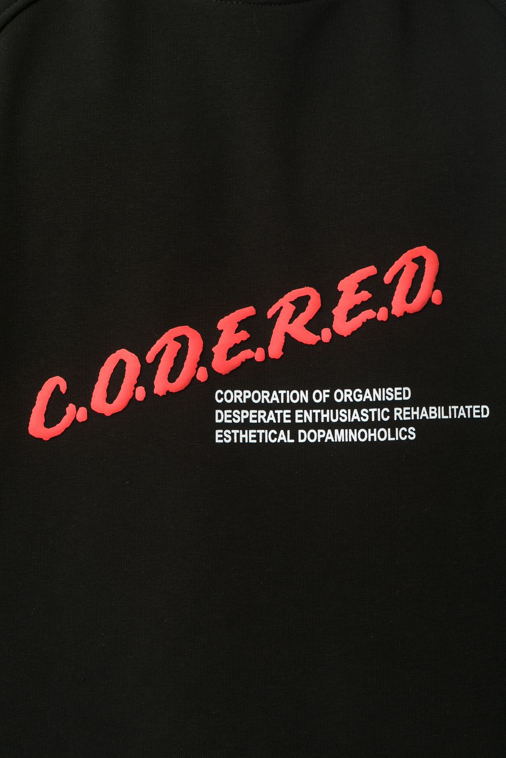 Толстовка Codered Overcrew Summer Dare черная